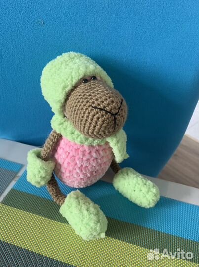 Мягкая игрушка овечка Зефирка