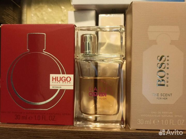 Hugo Boss, Герлен Флорале, My Way, Лакост