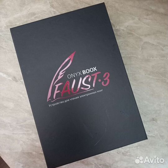 Электронная книга onyx faust 3