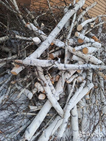 Дрова березовые чурками