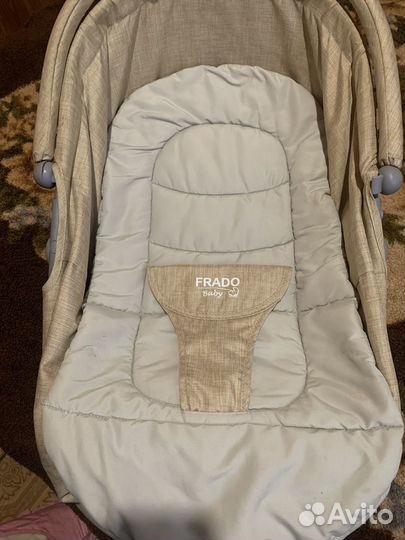 Шезлонг для новорожденных бу