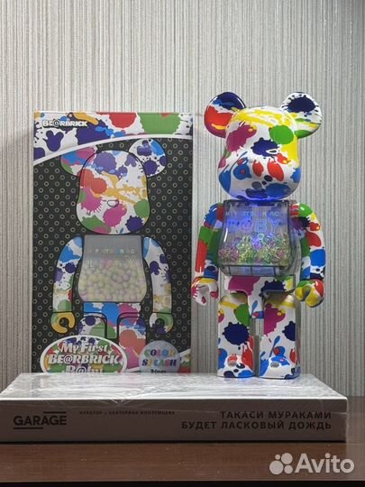 Bearbrick color splash baby 400%