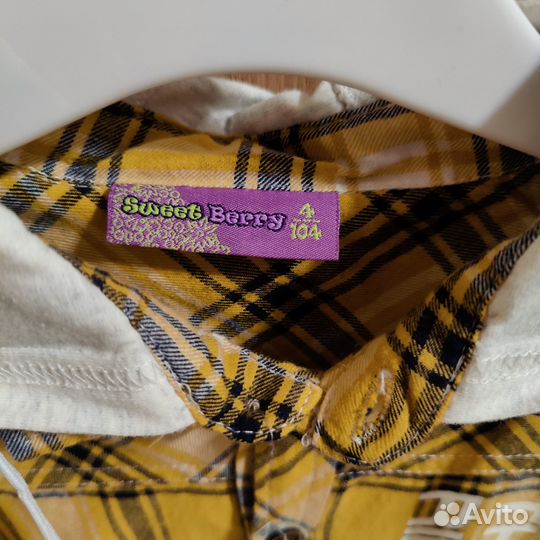 Рубашка для мальчика на 104