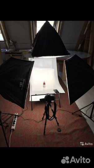 FST 006 kit 4 Софтбокс+столик (предметная съемка)
