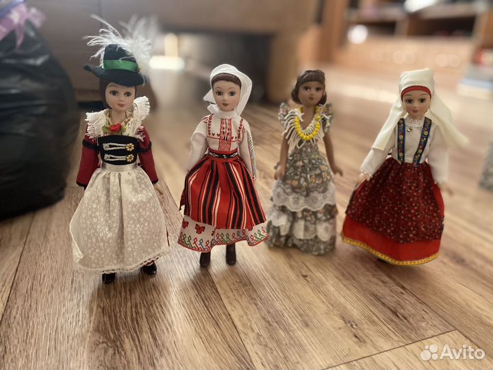 Куклы глиняные