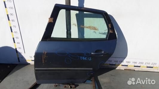 Дверь задняя левая peugeot 407 (DBE17FG01)