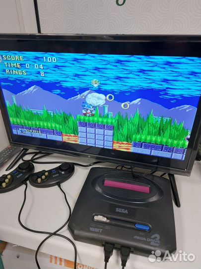 Игровая приставка sega