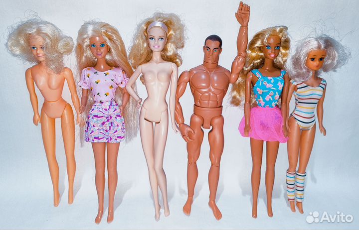 Куклы Барби, Кены разные