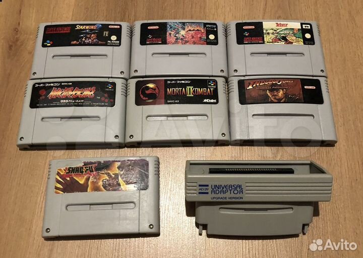 Продам Коллекционные картриджи snes и приставку