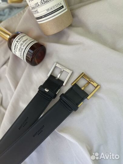 Ремень натуральная кожа YSl