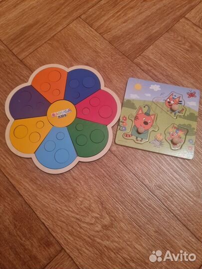 Развивающие деревянные игрушки набор