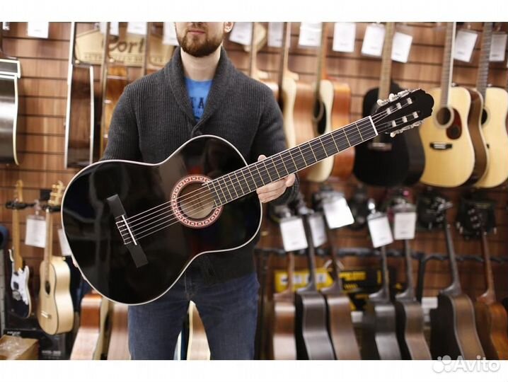 Homage LC-3911-BK классическая гитара