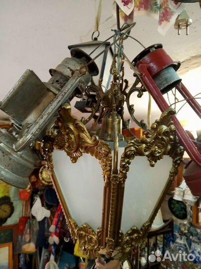 СССР бронза люстра накладки под выключатель