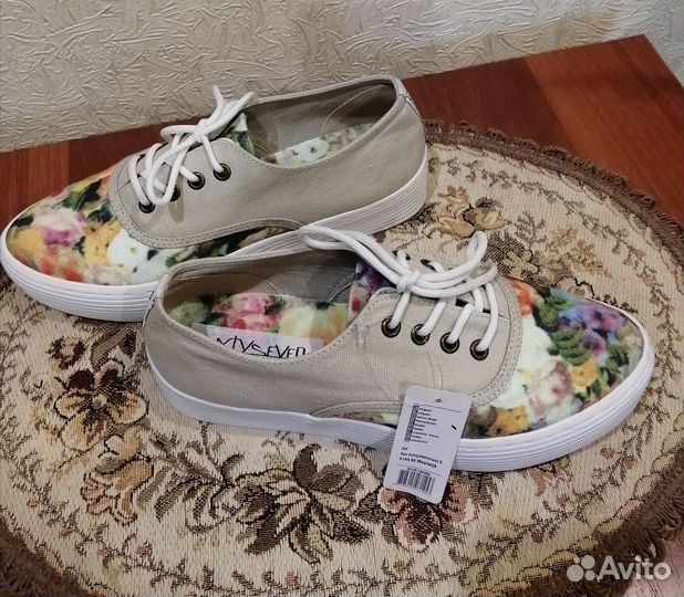 Слипоны женские 38 размер новые