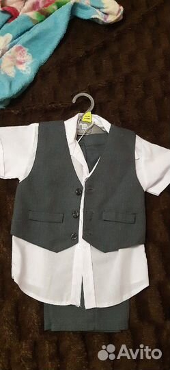 Костюм на мальчика +рубашка и бабочка
