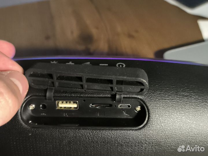 Беспроводная колонка T&G TG-165 с подсветкой