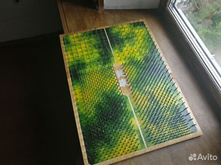 Доска с гвоздями садху 15 мм. и 20 мм