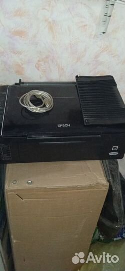 Цветной струйный принтер epson