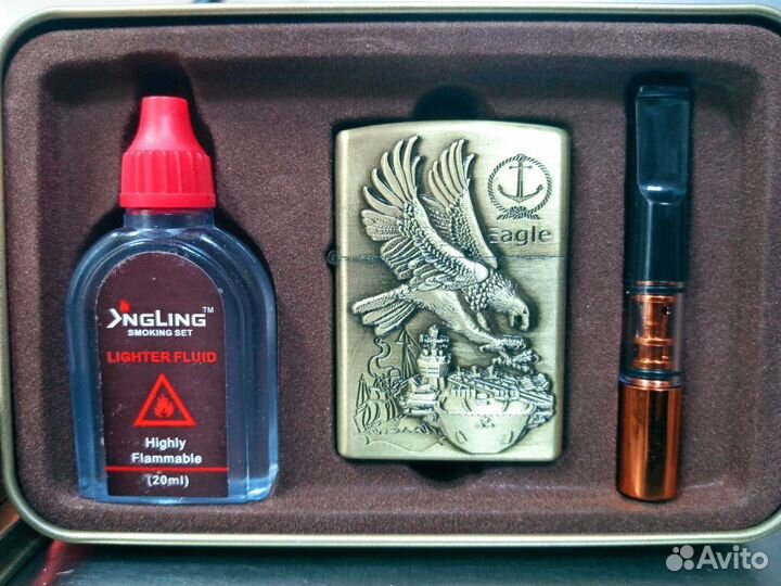 Зажигалка бензиновая/подарок для мужчины