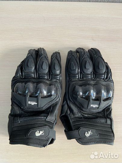Мотоперчатки кожаные