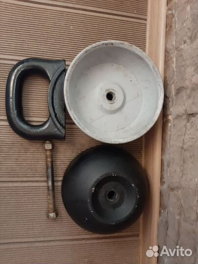 Гиря разборная советская