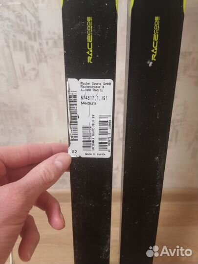 Лыжи беговые fisher 191