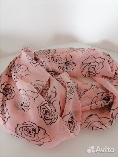 Шарф Chanel/Шанель 70х180,шифон