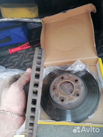 Диски передние lancer 10