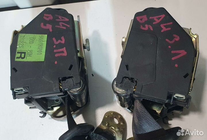 Ремень безопасности задний Audi A4 B5 Avant