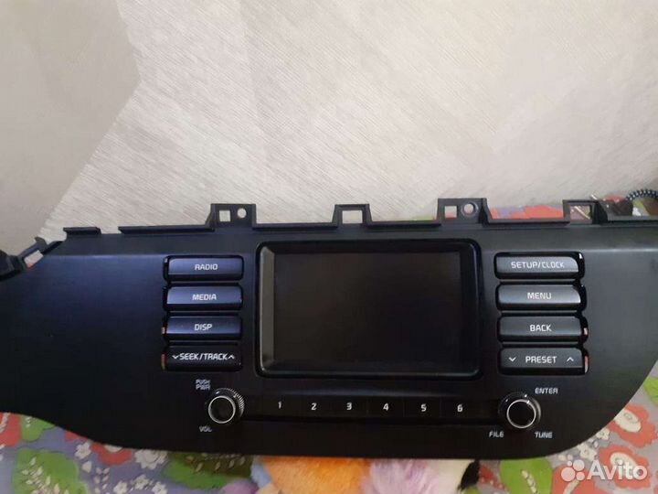 Штатная магнитола Киа Рио х лайн