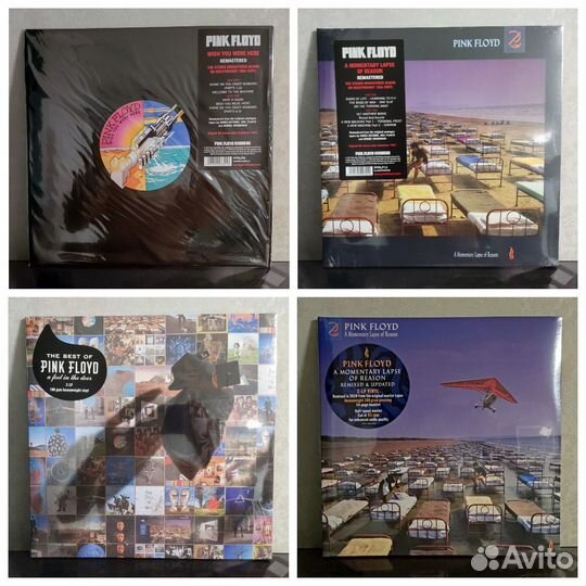 Виниловые пластинки Queen, Pink Floyd, AC/DC