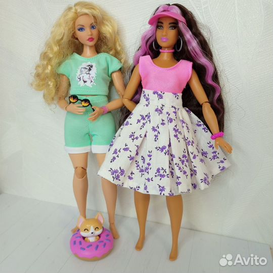 Одежда для кукол Барби пышки barbie curvy