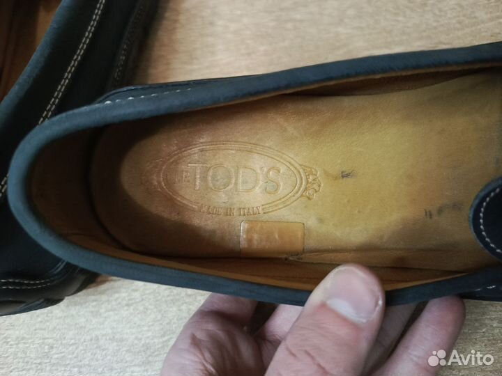 Tods Топсайдеры лоферы туфли