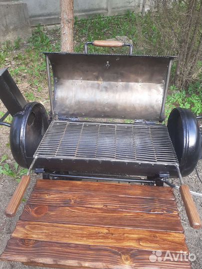 Мангал с электрогрилем