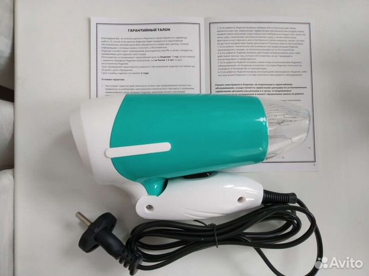 Фен для волос новый