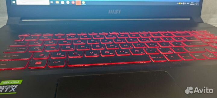 Ноутбук 17.3 msi gf76 katana rtx 3050 новый