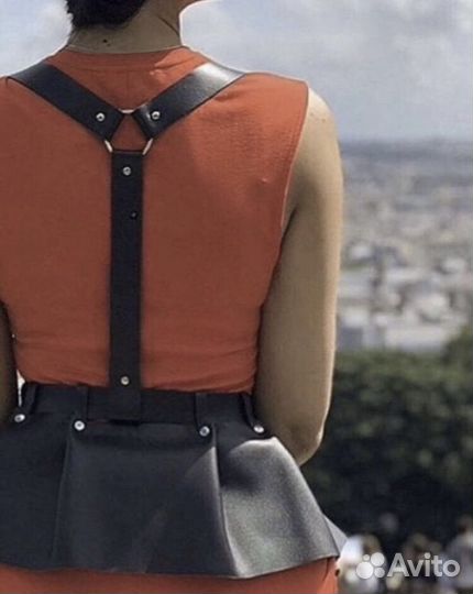 Портупея натуральная кожа новая