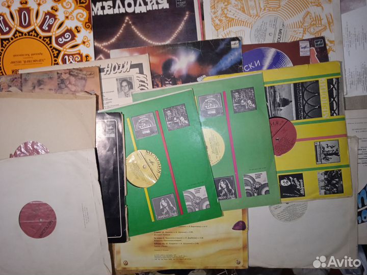 Виниловые пластинки СССР