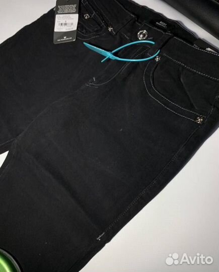 Джинсы True Religion черные широкие