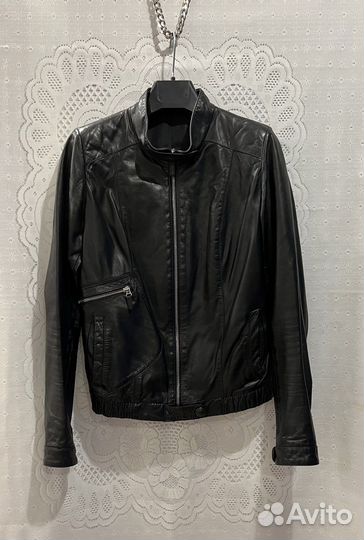Куртка кожаная женская 42
