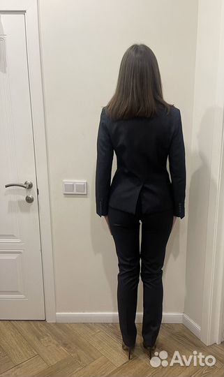 Vassa co костюм 44 темно синий