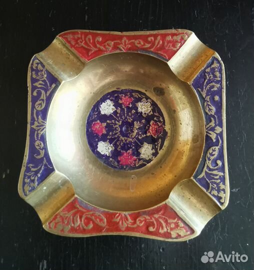 Винтажная пепельница Индия