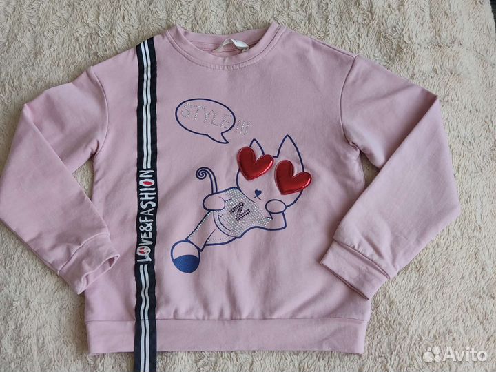 Свитшот для девочки 122