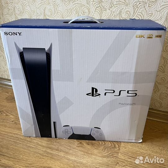 Sony PS5 1тб с дисководом+2 геймпада