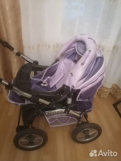 Коляска 2 в 1 adamex avalon