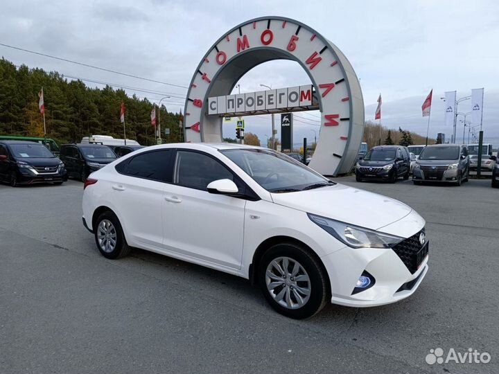 Hyundai Solaris 1.4 МТ, 2022, 51 884 км