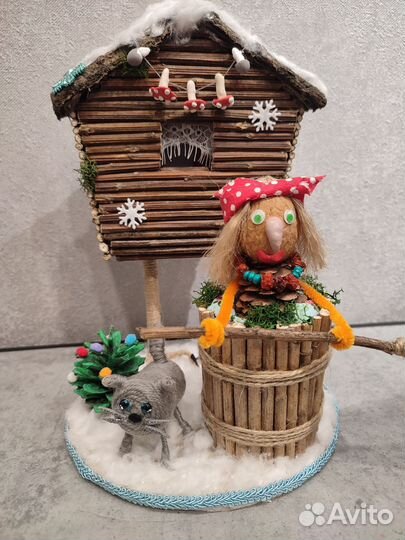 Поделка Баба Яга