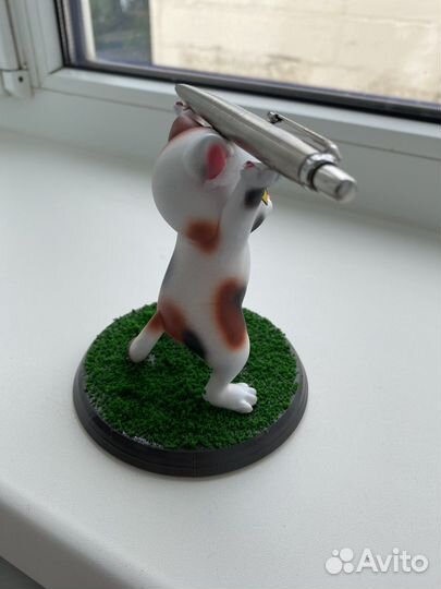 Кот (подставка наушники/ручка/карандаш/кисть)