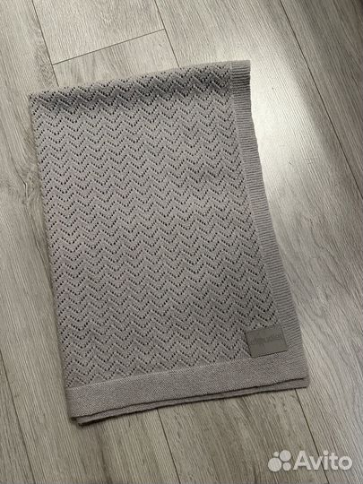 Плед детский вязаный