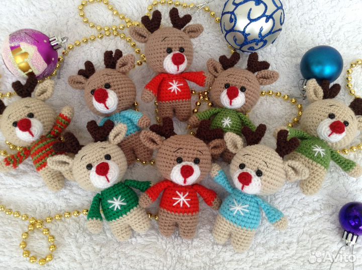 Оленёнок. Игрушка ручной работы